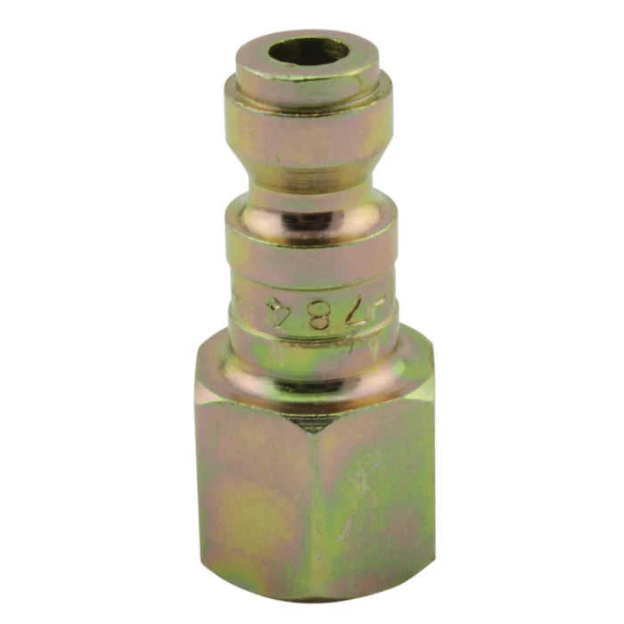 MT-RSR Air Plug Fitting - T-Style, 1/4" FNPT MIL-784