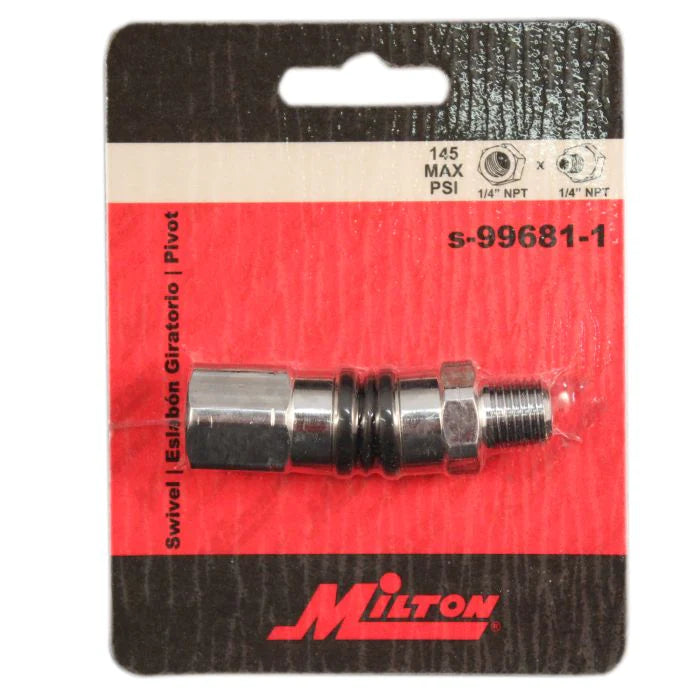 Milton s-99681-1 1/4" NPT Swivel Hose Fitting (Pack of 5)