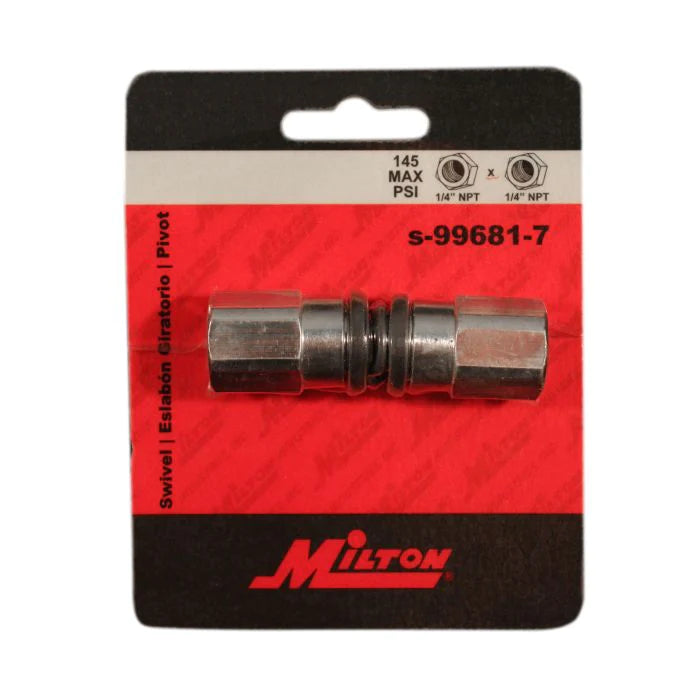 Milton S-99681-7 1/4" FNPT Swivel Hose Fitting (Pack of 5)