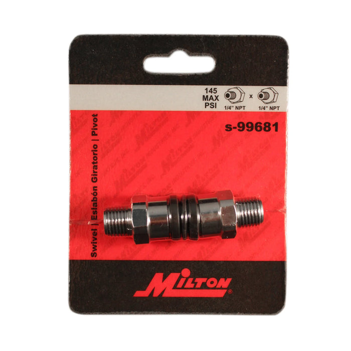 Milton s-99681 1/4" MNPT Swivel Hose Fitting