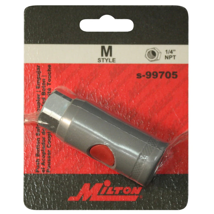 Milton S-99705 1/4" FNPT M-STYLE® Safety Coupler