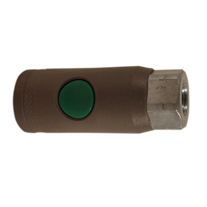 Milton S-99787 1/4" FNPT T-Style Safety Coupler