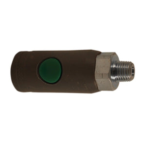 Milton S-99788 1/4" MNPT T-Style Safety Coupler