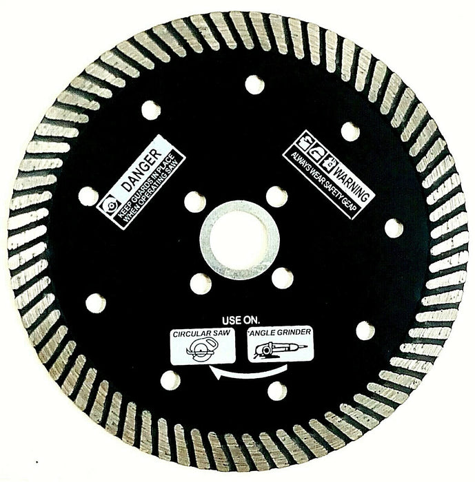 Bosch 5"  PREMIUM DIAMOND BLADE CONTINUOUS (SPECIALIZED TURBO) RIM 7/8" ARBOR DBC0502