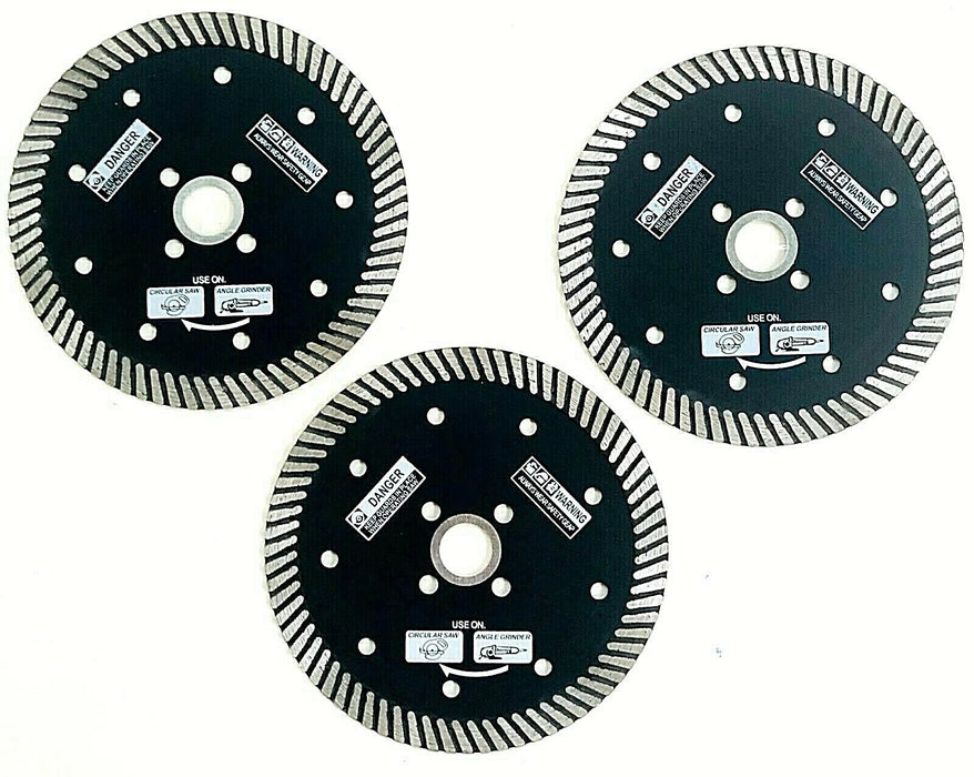 Bosch 5"  PREMIUM DIAMOND BLADE CONTINUOUS (SPECIALIZED TURBO) RIM 7/8" ARBOR DBC0502