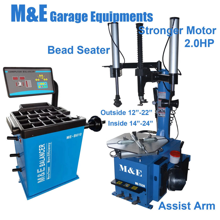 Katool ME-T530 ME Combo 1: Tire Changer & Wheel Balancer ME-B610