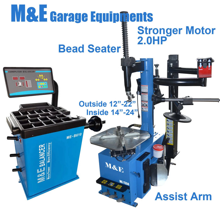 Katool ME-T550 ME Combo 2: Tire Changer & Wheel Balancer ME-B610