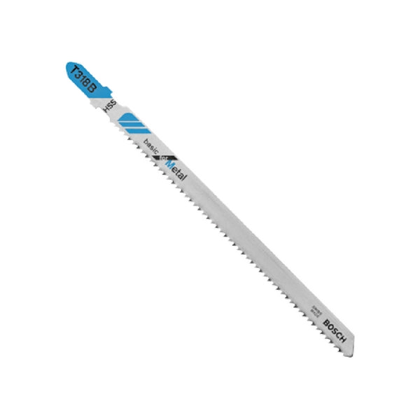 Bosch 5-1/4", 14TPI, HSS T-SHANK JIGSAW BLADE (5 PK) T318B