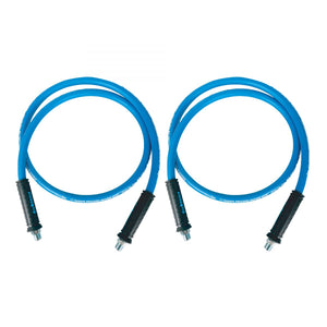 BluBird Blu Shield Tough Tek Rubber Pressure Washer Jumper Hose 1/2" X 6' (4000:16000 PSI) 2 Pack TTPW1206-NM-2pk