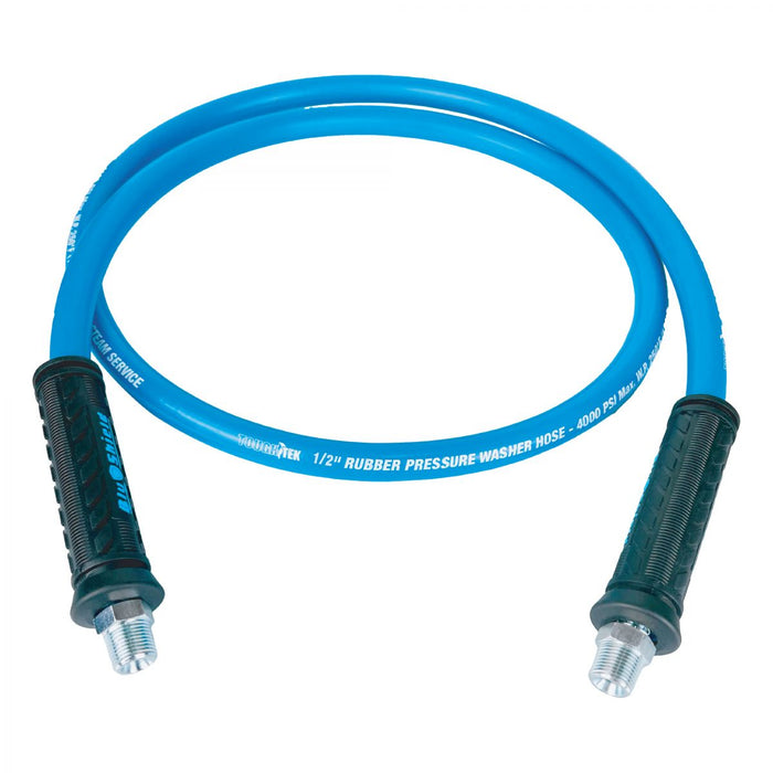 BluBird Blu Shield Tough Tek Rubber Pressure Washer Jumper Hose 1/2" X 6' (4000:16000 PSI) 2 Pack TTPW1206-NM-2pk