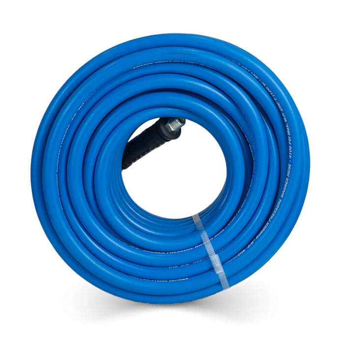 BluBird Tough-Tek Rubber Pressure Washing Smooth Finish Hose 1/2" X 200'-BLUE TTPW12200-NM