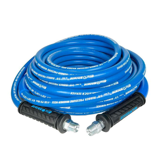 BluBird Tough Tek Rubber Pressure Washer Hose 3/8" x 50' - Blue TTPW3850-NM