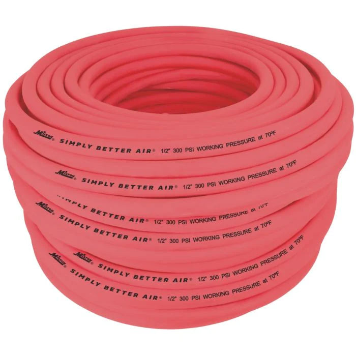 Milton ULR12300BK 1/2" Ultra Lightweight Rubber Hose, 300' Bulk Hose w/ No Ends