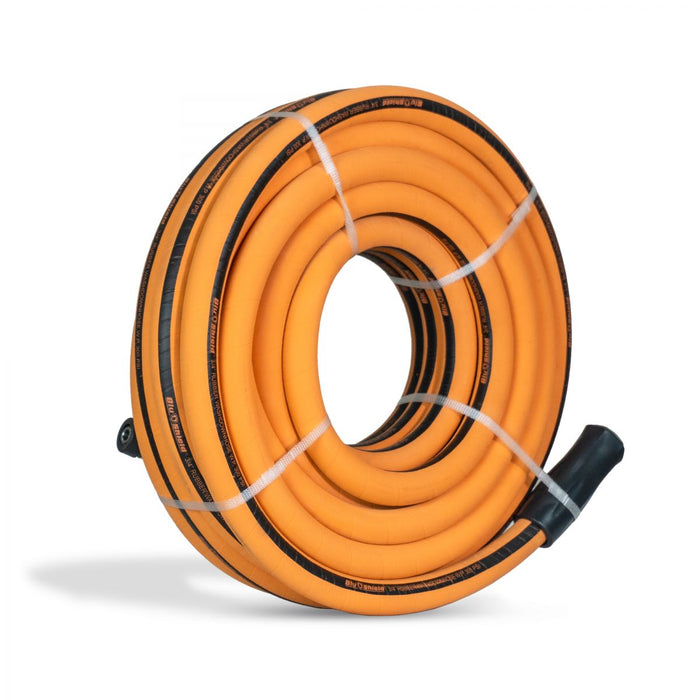 BluBird Rubber Wash Down Hose 3/4" X 100'- Orange WD34100
