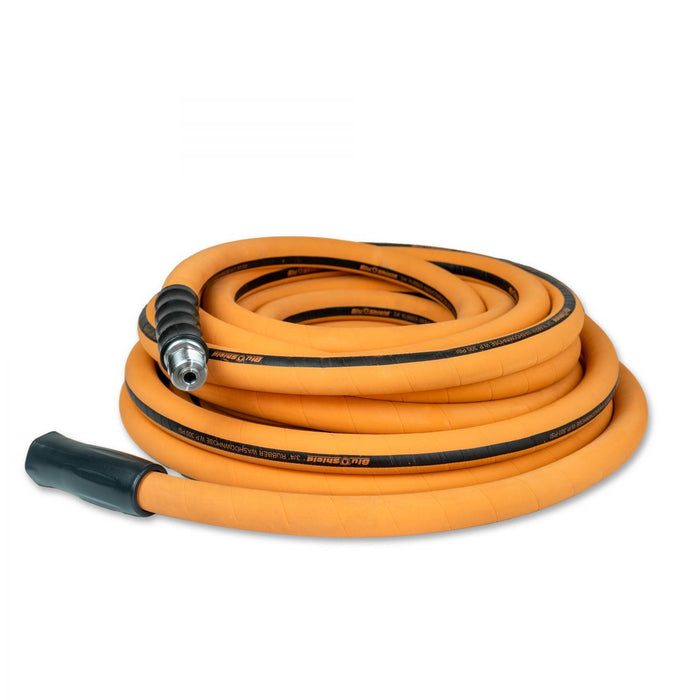 BluBird Rubber Wash Down Hose 3/4" X 100'- Orange WD34100