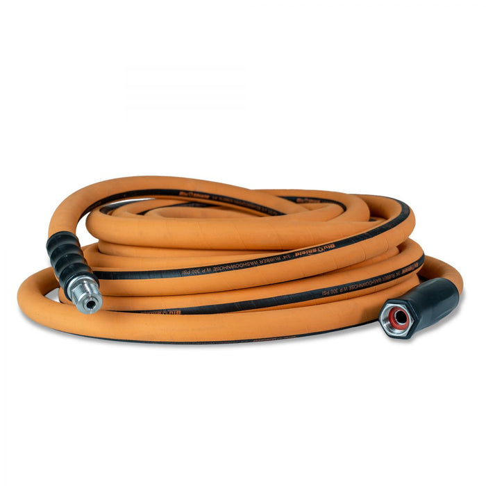 BluBird Rubber Wash Down Hose 3/4" X 100'- Orange WD34100