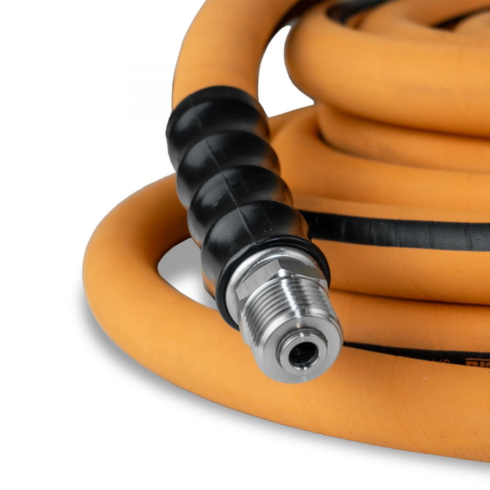 BluBird Rubber Wash Down Hose 3/4" X 50'- Orange WD3450
