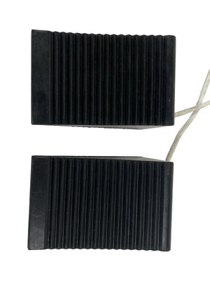 Blubird 2-Pk. of Compact Wheel Chocks BBRWC07