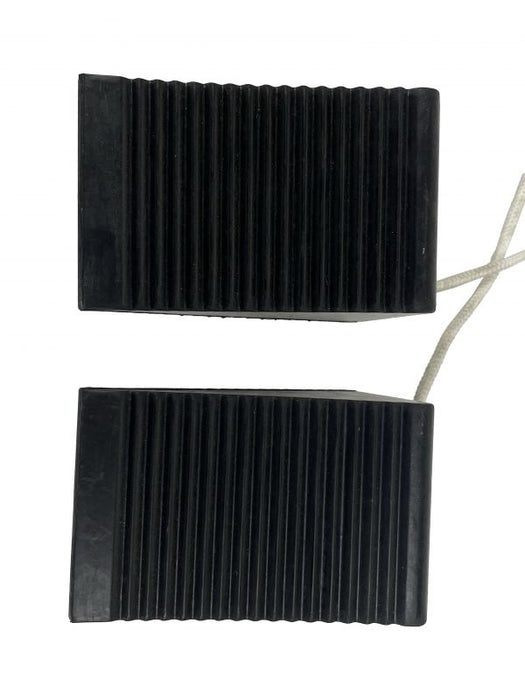 Blubird 2-Pk. of Compact Wheel Chocks BBRWC07