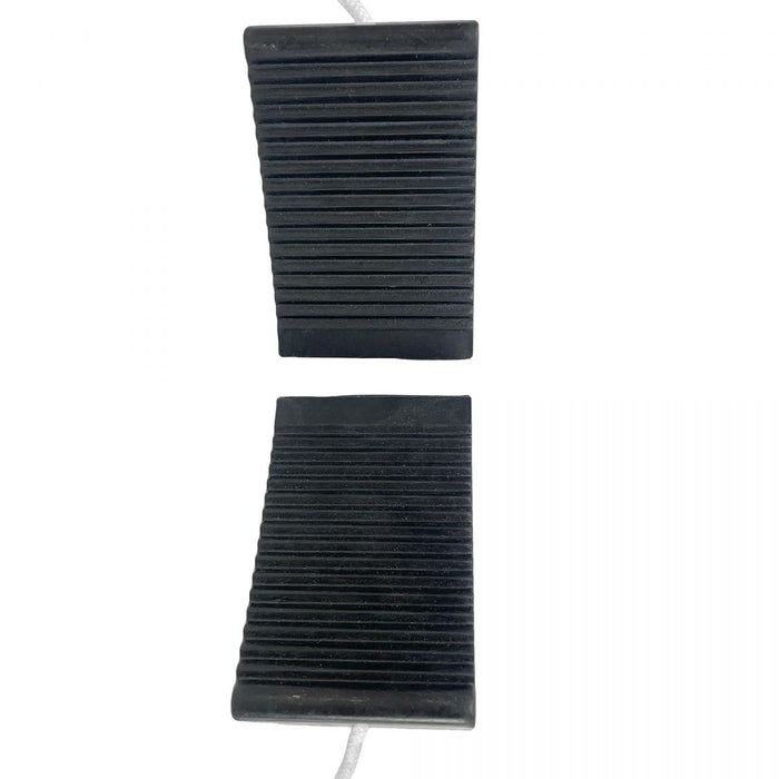Blubird 2-Pk. of Compact Wheel Chocks BBRWC07