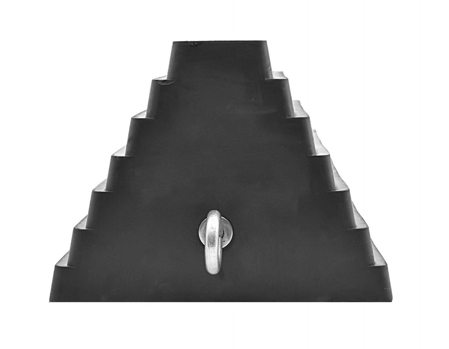 Blubird Pyramid Wheel Chock with Eye-bolt BBRWC01-1