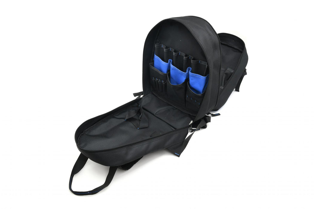 BluBird Work Gear - Carpenters Tool Backpack - 48 Pockets, Padded Back Support BBTB01