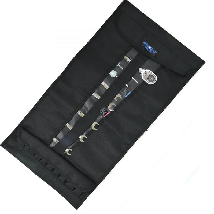 BluBird Work Gear - Multi Pocket Tool Roll Organizer with 32 pockets BBTB05
