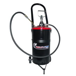 Wolflube Manual Grease Pump - with Bucket and Trolley - 33 lbs Bucket Capacity freeshipping - Empire Lube Equipment