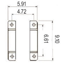 Load image into Gallery viewer, Wolflube Double fixed bracket varnished freeshipping - Empire Lube Equipment