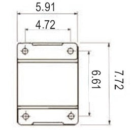 Wolflube Double fixed bracket varnished freeshipping - Empire Lube Equipment