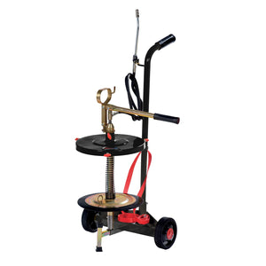 Wolflube Wheeled manual grease pump for 35 lbs/ 5 gallon pail freeshipping - Empire Lube Equipment