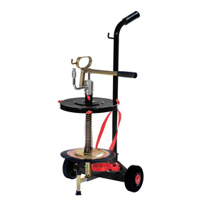 Wolflube Wheeled manual grease pump for 35 lbs/ 5 gallon pail freeshipping - Empire Lube Equipment