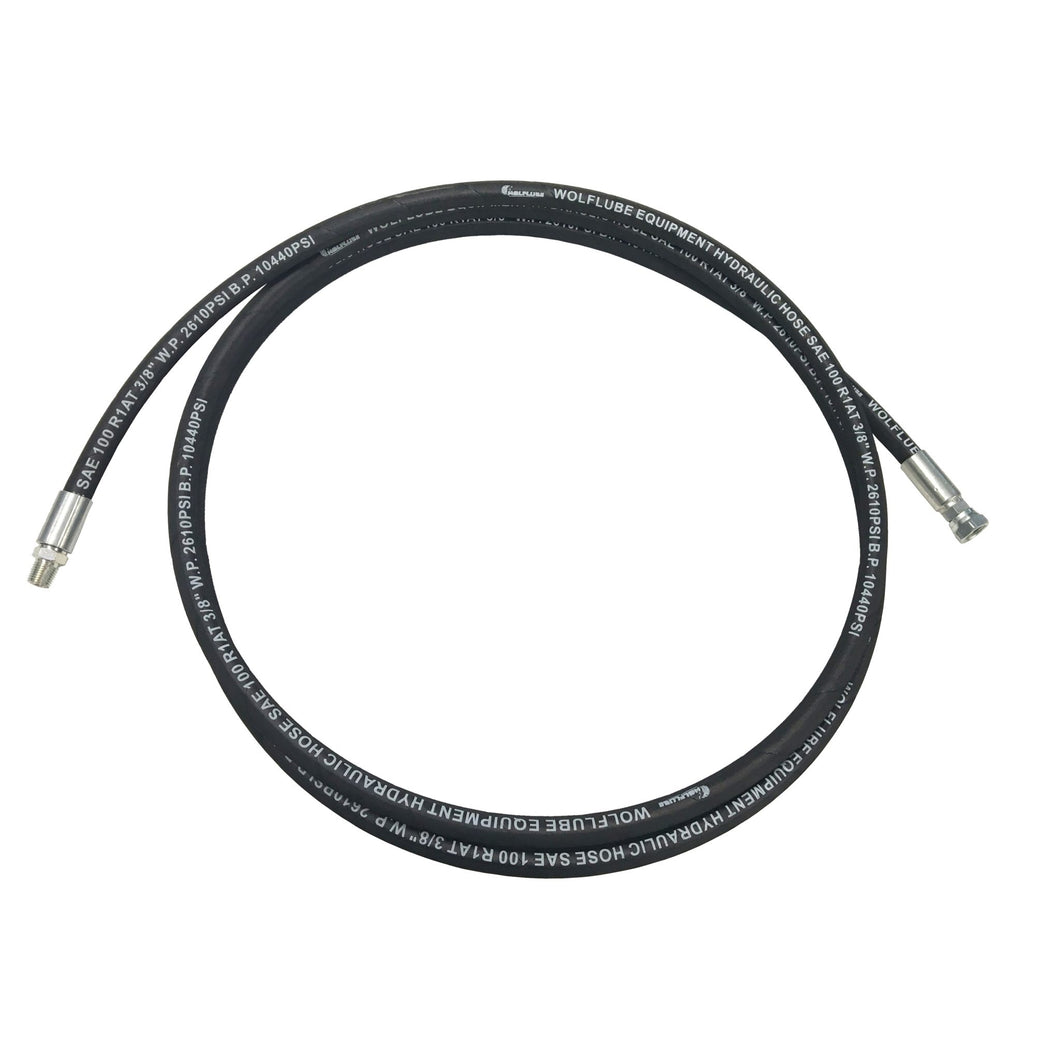 Wolflube Grease Hose - 3/8in - 30ft - NPTM-NPTF - 150804 freeshipping - Empire Lube Equipment