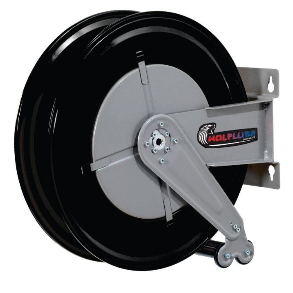 Wolflube Automatic Hose Reel for Grease - 3/8in - Up to 100ft freeshipping - Empire Lube Equipment