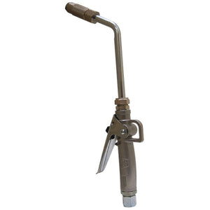 American Lube Equipment Non-Metered Control Handle for Oils with Rigid Extension & High-Flow Non-Drip Nozzle TIM-761-HF