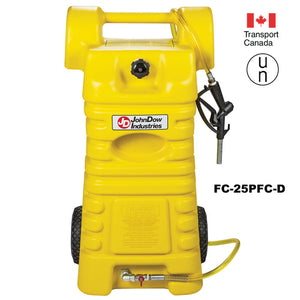 John Dow Industries 25-Gallon Poly Portable Diesel Caddy FC-25PFC-D