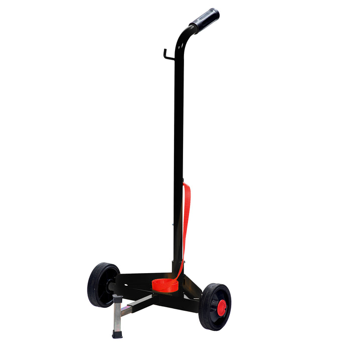 Wolflube Trolley for 45 - 132 lbs Drums - 2 wheels Ø 12in freeshipping - Empire Lube Equipment