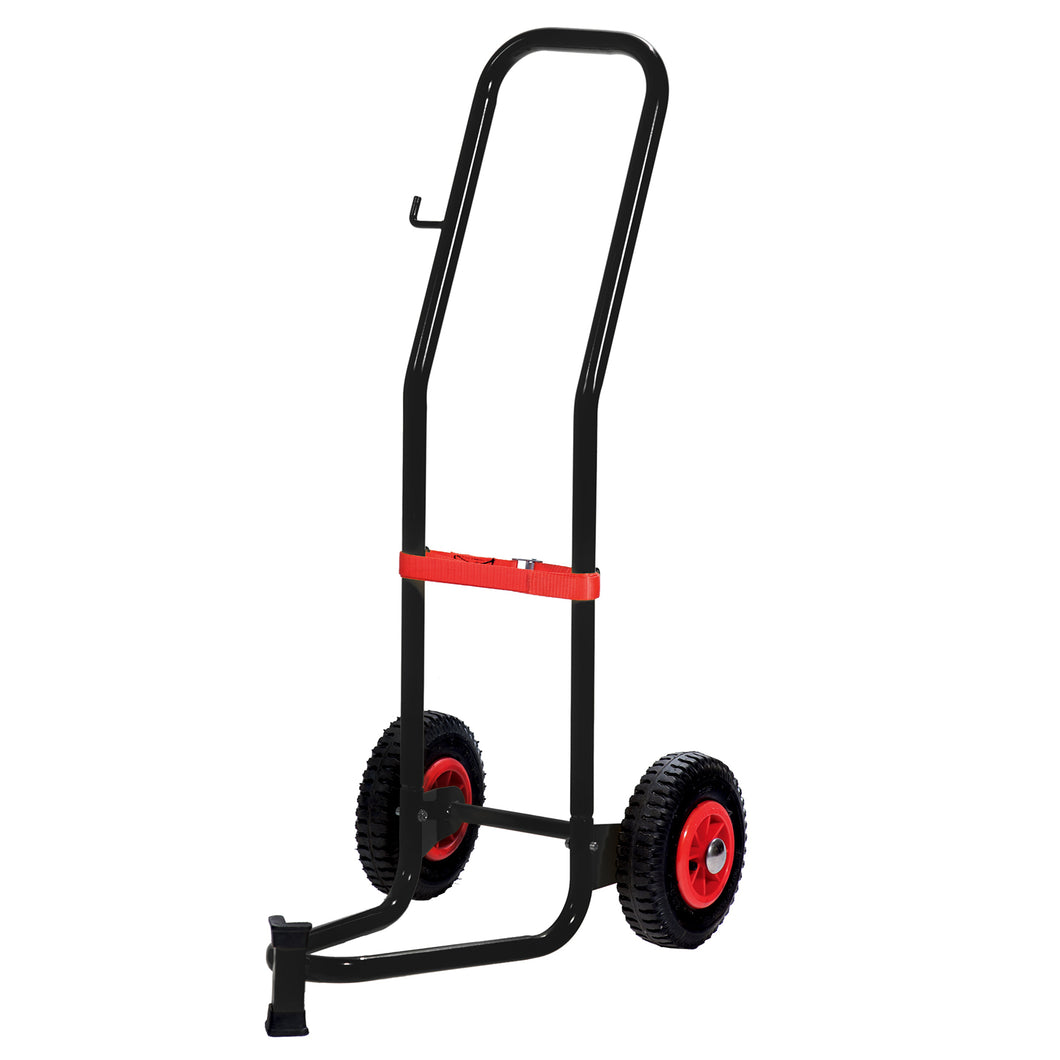 Wolflube Trolley for 35 - 60 lbs Drums - 2 Pneumatic Wheels freeshipping - Empire Lube Equipment