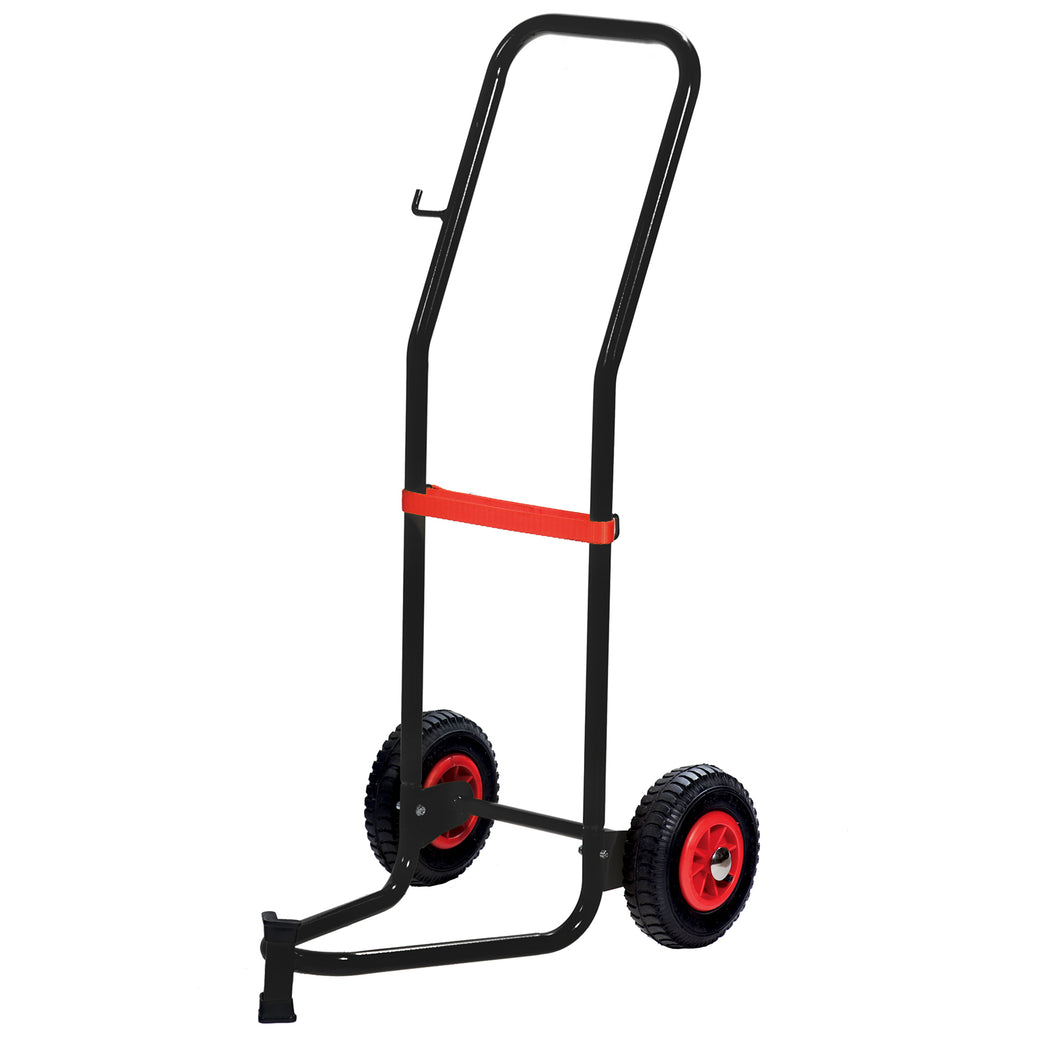 Wolflube Trolley for 35 - 120 lbs Drums - 2 Pneumatic Wheels freeshipping - Empire Lube Equipment