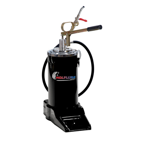 Wolflube Manual Oil Dispenser - 4.2 GAL Capacity Container - 250801 freeshipping - Empire Lube Equipment