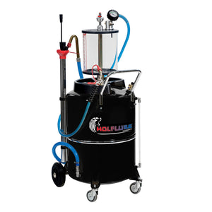Wolflube Air-Operated Oil Aspirator with Pre-Chamber – 31 Gal