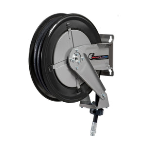 Wolflube Automatic Hose Reel for Oil- 1/2in - 65 ft Hose