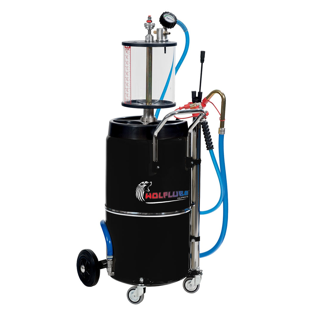 Wolflube Air-Operated Oil Aspirator with Pre-Chamber – 23 Gal freeshipping - Empire Lube Equipment
