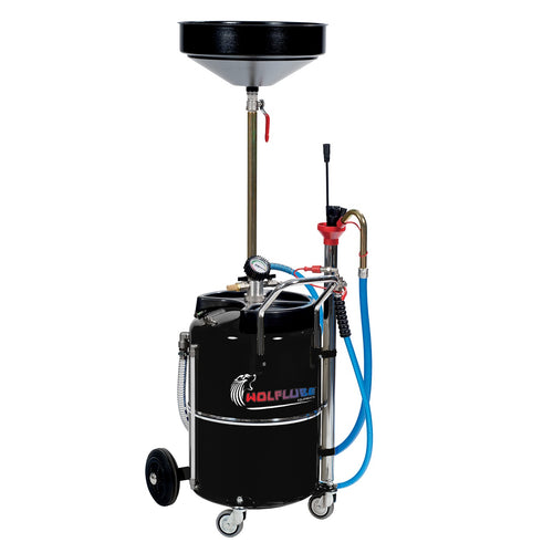 Wolflube Air-Operated Oil Suction-Drainer -  17 Gal Capacity freeshipping - Empire Lube Equipment