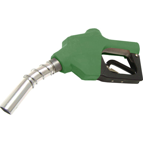 Wolflube Automatic Nozzle - 1in - for Fuel - Green freeshipping - Empire Lube Equipment