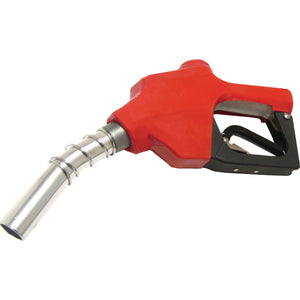 Wolflube Automatic Nozzle – 1in – for Fuel – Red freeshipping - Empire Lube Equipment