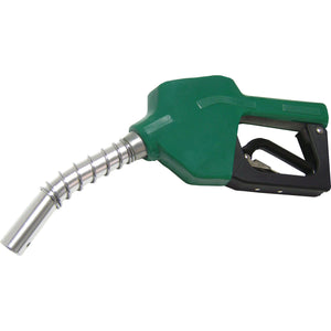Wolflube Automatic Nozzle – 3/4in – for Fuel – Green freeshipping - Empire Lube Equipment
