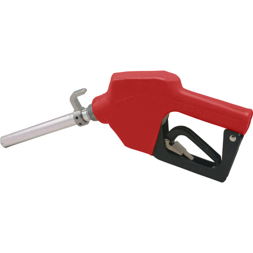 Wolflube Automatic Nozzle with Hook - 3/4in - for Fuel - Red freeshipping - Empire Lube Equipment