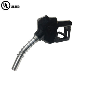 Wolflube Automatic Fuel Nozzle - 3/4'' - Inlet 3/4'' NPT - No Pressure No Flow - Black - Up to 12 gpm freeshipping - Empire Lube Equipment