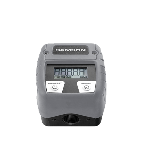 Samson Digital In-line Meter PVC 13 GPM - 366 010 freeshipping - Empire Lube Equipment